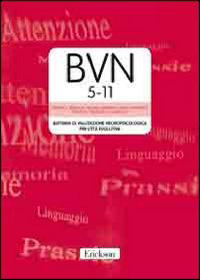 Immagine di BVN 5-11 BATTERIA DI VALUTAZIONE NEUROPSICOLOGICA PER L`ETA` EVOLUTIVA + CDROM