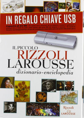 Immagine di PICCOLO RIZZOLI LAROUSSE - DIZIONARIO ENCICLOPEDIA + CD-ROM E REGALO