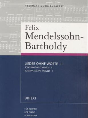 Immagine di FELIX MENDELSSOHN BARTHOLDY  SONGS WITHOUT WORDS 2