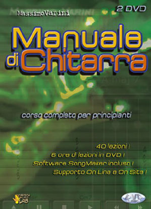 Immagine di MANUALE DI CHITARRA DVD  CORSO COMPLETO PER PRINCIPIANTI