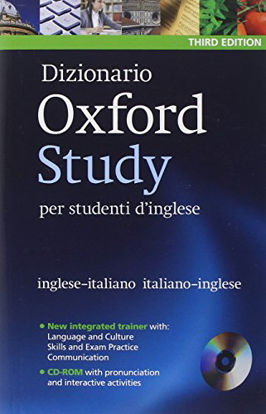 Immagine di OXF STUDY DICTIONARY PER STUDENTI D`INGLESE 3RD ED + CD-ROM