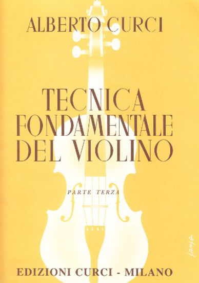 Immagine di TECNICA FONDAMENTALE DEL VIOLINO. - VOLUME 3