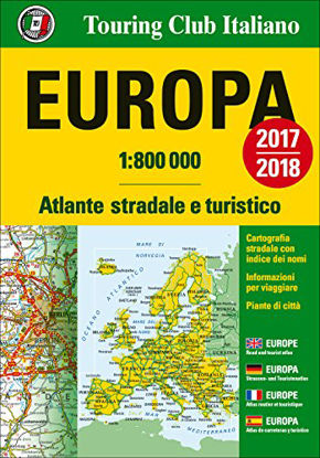 Immagine di EUROPA. ATLANTE STRADALE E TURISTICO 1:800.000