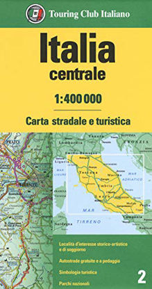 Immagine di ITALIA CENTRALE 1:400.000. CARTA STRADALE E TURISTICA