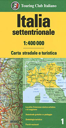 Immagine di ITALIA SETTENTRIONALE 1:400.000. CARTA STRADALE E TURISTICA
