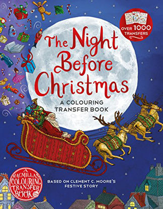 Immagine di THE NIGHT BEFORE CHRISTMAS: A COLOURING TRANSFER BOOK