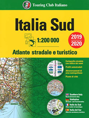 Immagine di ATLANTE STRADALE ITALIA SUD 1:200.000. EDIZ. MULTILINGUE