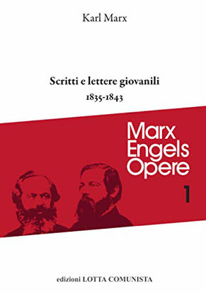Immagine di OPERE 1 - SCRITTI E LETTERE GIOVANILI (1835-1843)