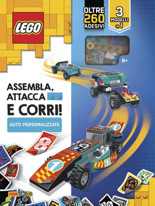 Immagine di LEGO. AUTO PERSONALIZZATE: ASSEMBLA, ATTACCA E CORRI! EDIZ. A COLORI