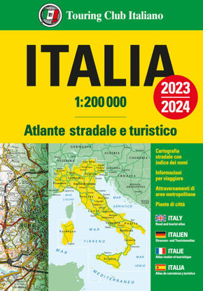 Immagine di ITALIA. ATLANTE STRADALE E TURISTICO. 1:200.000. EDIZ. MULTILINGUE