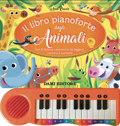 Immagine di LIBRO PIANOFORTE DEGLI ANIMALI. EDIZ. A COLORI. CON QR-CODE (IL)