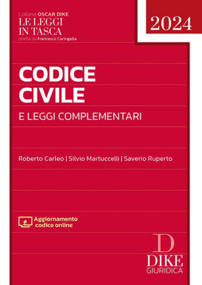 Immagine di CODICE CIVILE E LEGGI COMPLEMENTARI. CON AGGIORNAMENTO CODICE ONLINE 2024