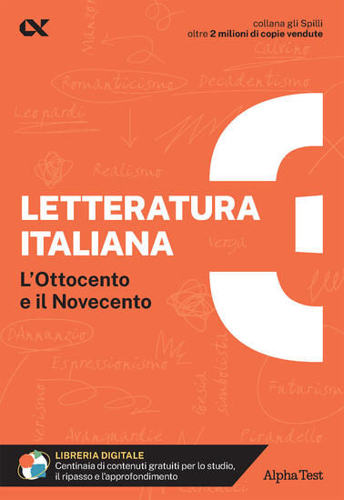 Immagine di LETTERATURA ITALIANA. CON ESTENSIONI ONLINE. VOL. 3: OTTOCENTO E NOVECENTO