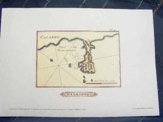 Immagine di Gallipoli - Portolano del 1764