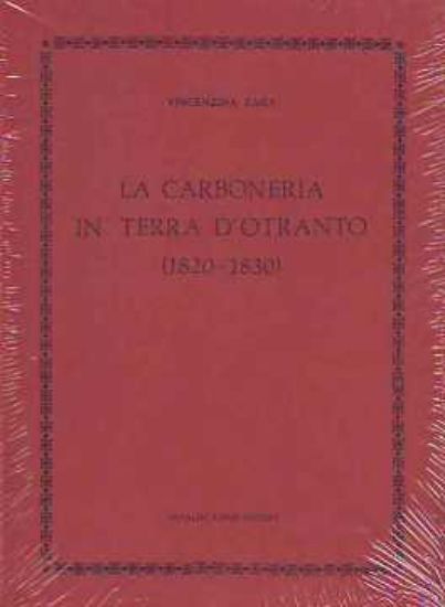 Immagine di LA CARBONERIA IN TERRA D`OTRANTO (1820-1830)