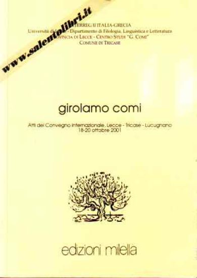 Immagine di Girolamo Comi - Atti del Convegno 2001