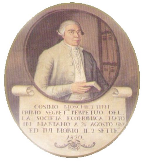 Immagine di COSIMO MOSCHETTINI (1747-1820). PROFILO BIOGRAFICO E SCRITTI DI «RUSTICA OLEARIA ECONOMIA»