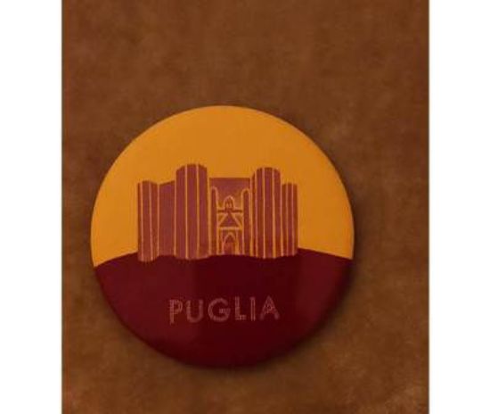 Immagine di PUGLIA  - MAGNETE ROTONDO 003