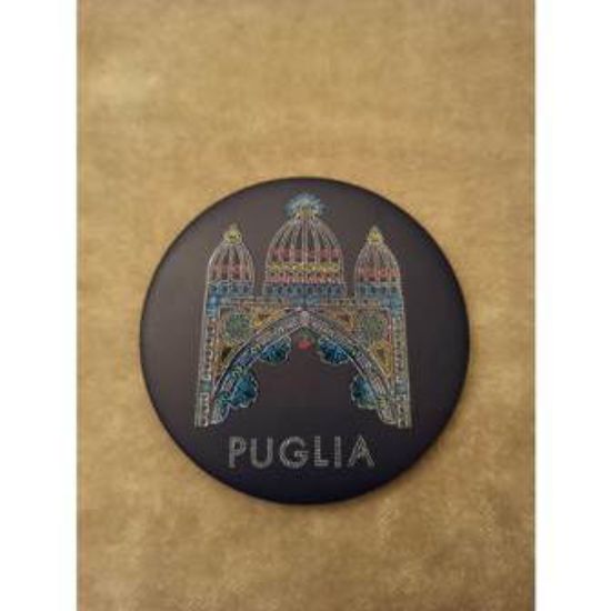 Immagine di PUGLIA  - MAGNETE ROTONDO 002