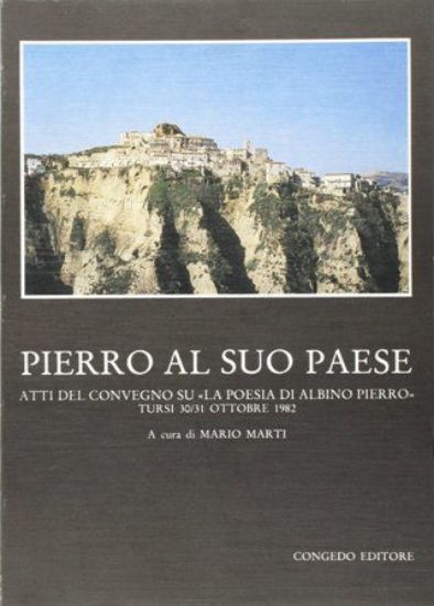 Immagine di Pierro al suo paese. Atti del Convegno su la poesia di Albino Pierro