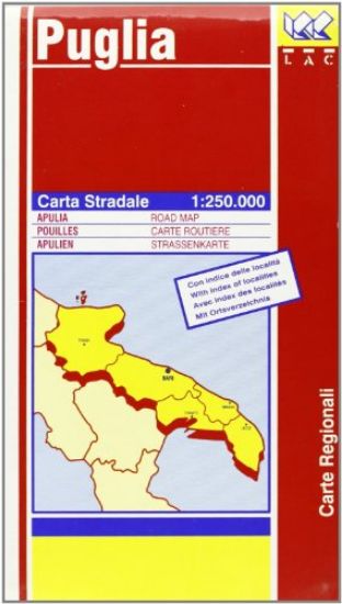 Immagine di PUGLIA 1:250 000 CARTA