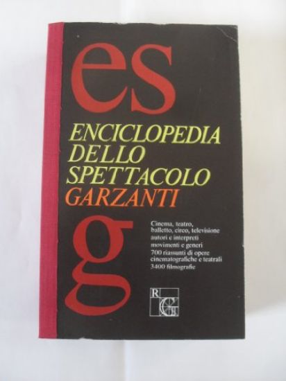 Immagine di ENCICLOPEDIA DELLO SPETTACOLO