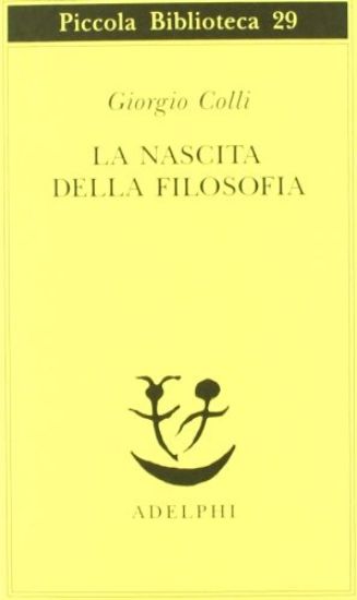 Immagine di NASCITA DELLA FILOSOFIA