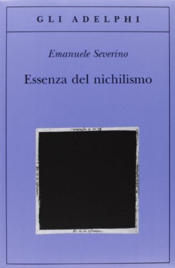 Immagine di ESSENZA DEL NICHILISMO