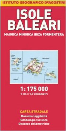 Immagine di ISOLE BALEARI 1:175.000