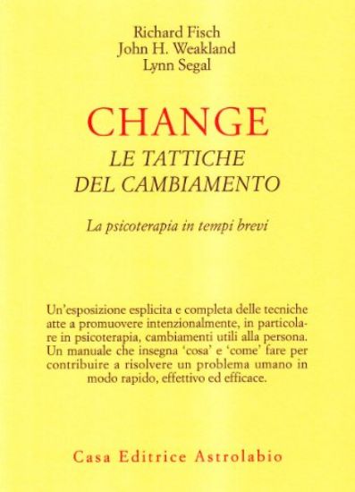 Immagine di CHANGE. LE TATTICHE DEL CAMBIAMENTO