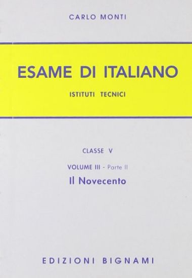 Immagine di ESAME DI ITALIANO.PER GLI IT - VOLUME 3-2