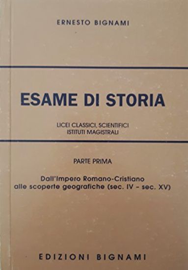 Immagine di ESAME DI STORIA. PER  LIC. E IM