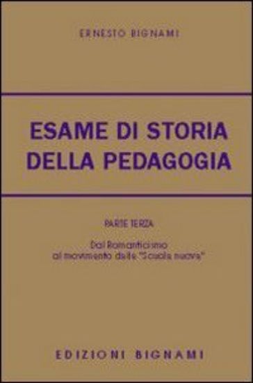 Immagine di ESAME DI STORIA DELLA PEDAGOGIA