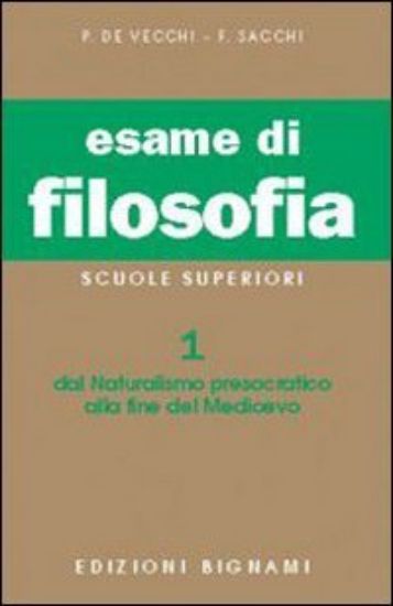 Immagine di BIGNAMI-COMPENDIO DI STORIA DELLA FILOSOFIA 1 - VOLUME 1