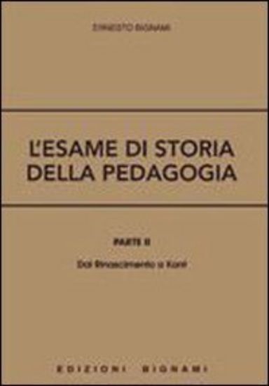 Immagine di ESAME DI STORIA DELLA PEDAGOGIA - VOLUME 2