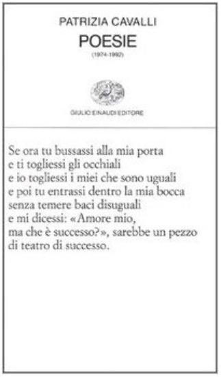 Immagine di POESIE (CAVALLI P.) 1974/1992