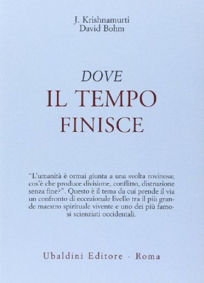 Immagine di DOVE IL TEMPO FINISCE