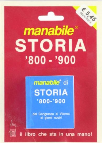 Immagine di MANABILE DI STORIA 800 900