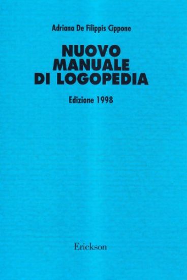 Immagine di NUOVO MANUALE DI LOGOPEDIA