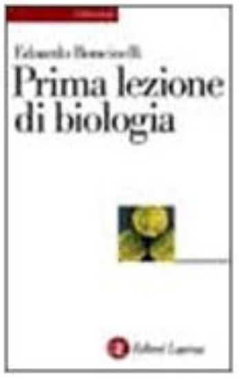 Immagine di PRIMA LEZIONE DI BIOLOGIA