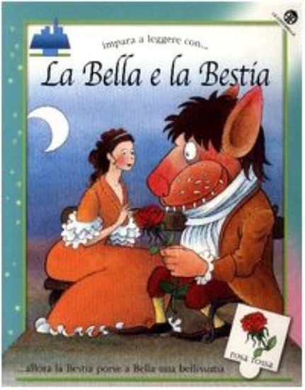 Immagine di BELLA E LA BESTIA - IMPARA A LEGGERE CON...