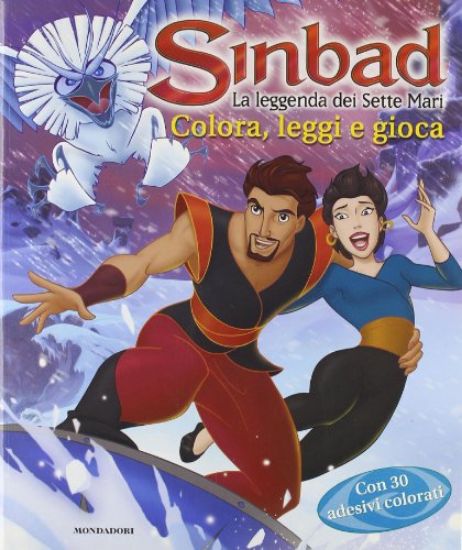 Immagine di SINBAD LA LEGGENDA DEI SETTE MARI - COLORA LE