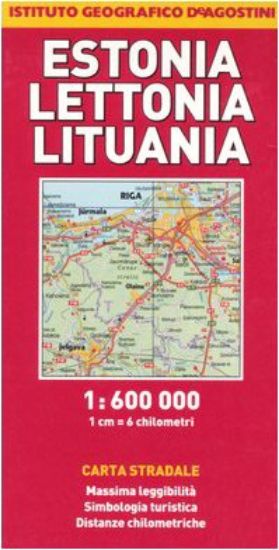 Immagine di ESTONIA LETTONIA LITUANIA 1:600.000