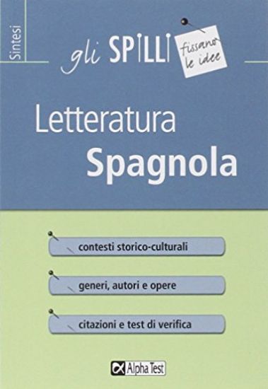 Immagine di LETTERATURA SPAGNOLA