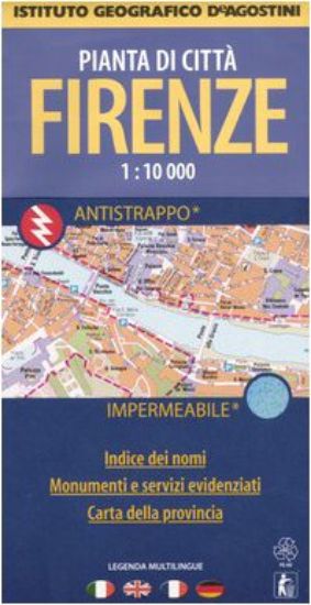 Immagine di FIRENZE - PIANTA DI CITTA` ANTISTRAPPO IMPERMEABILE