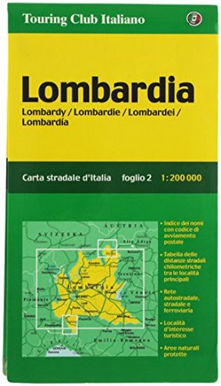 Immagine di LOMBARDIA 1:200.000 FOGLIO 2