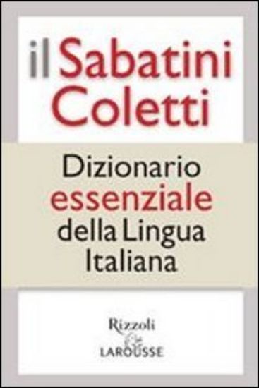 Immagine di SABATINI COLETTI DIZIONARIO ESSENZIALE ITALIANO