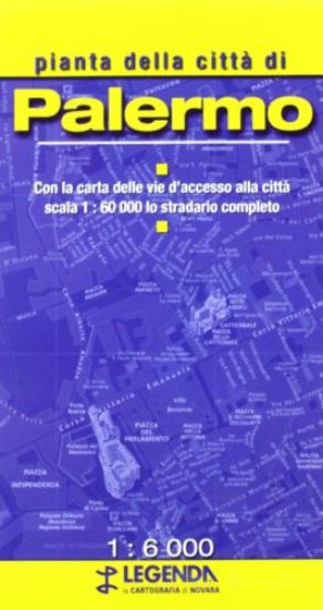 Immagine di PALERMO - PIANTA DELLA CITTA` 1:6.000