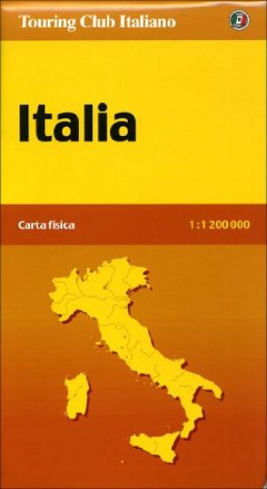 Immagine di ITALIA CARTA FISICA 1:1.200.000