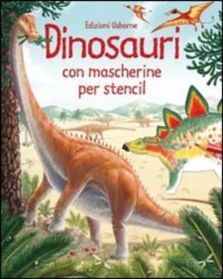 Immagine di DINOSAURI - CON MASCHERINE PER STENCIL